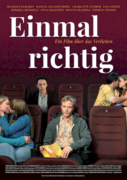 Einmal richtig - Movie Poster Einmal richtig - Movie Poster