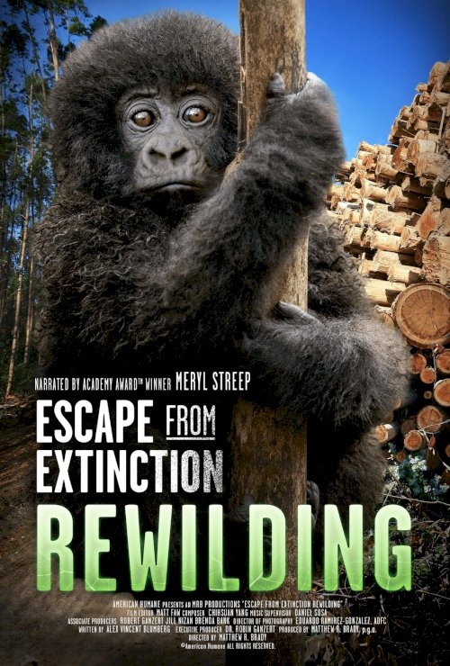 Escape from Extinction: Rewilding - Movie Poster Escape from Extinction: Rewilding - Movie Poster