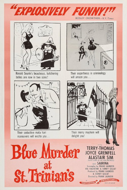 Blue Murder at St. Trinian's - Movie Poster