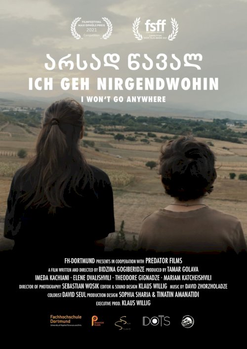 Ich geh nirgendwohin - Movie Poster Ich geh nirgendwohin - Movie Poster