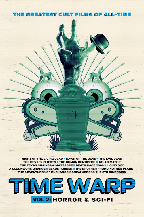 Time Warp Vol. 2: Horror and Sci-Fi - Movie Poster Time Warp Vol. 2: Horror and Sci-Fi - Movie Poster