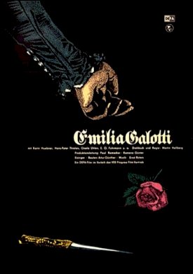 Emilia Galotti - Movie Poster Emilia Galotti - Movie Poster