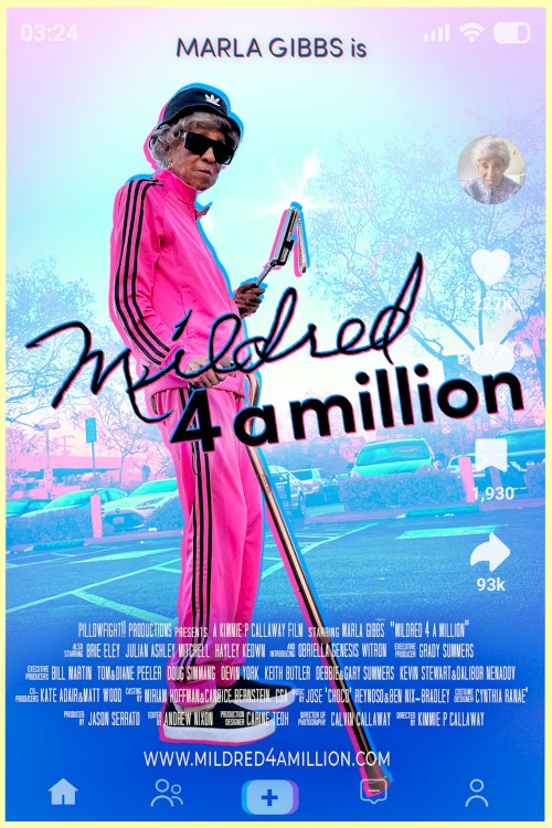 Mildred 4 a Million - Movie Poster Mildred 4 a Million - Movie Poster