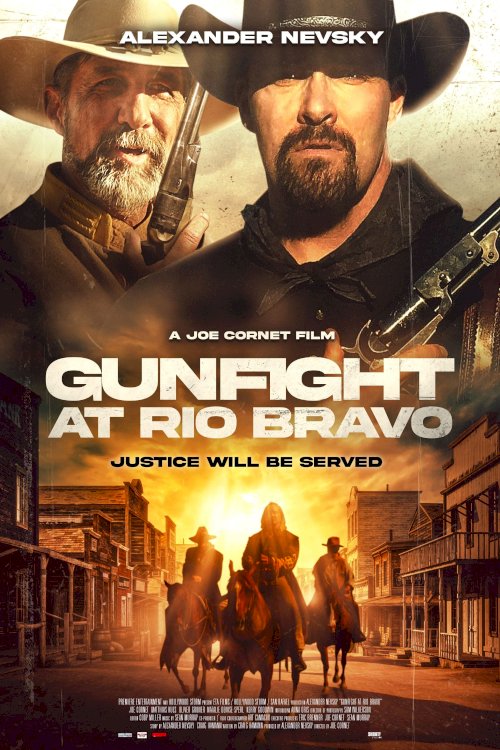 Gunfight at Rio Bravo - Movie Poster Gunfight at Rio Bravo - Movie Poster