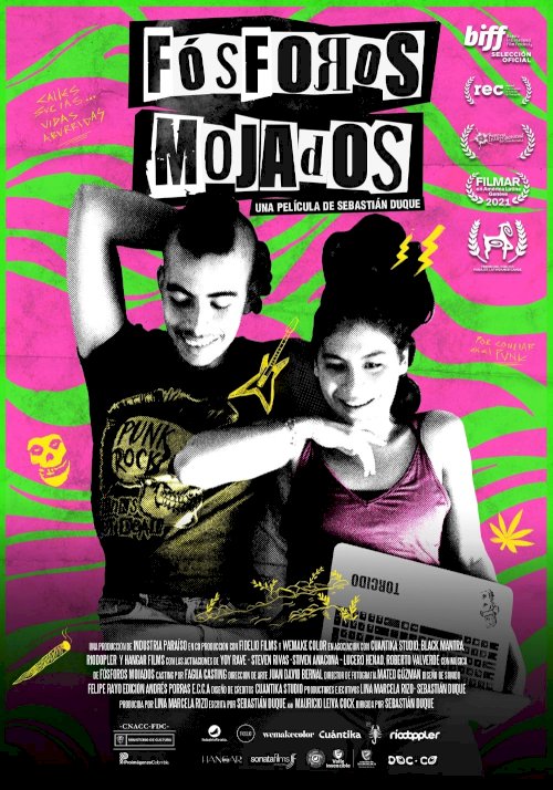 Fósforos Mojados - Movie Poster Fósforos Mojados - Movie Poster