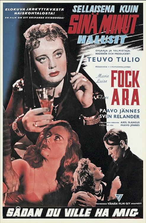 Sellaisena kuin sinä minut halusit - Movie Poster Sellaisena kuin sinä minut halusit - Movie Poster