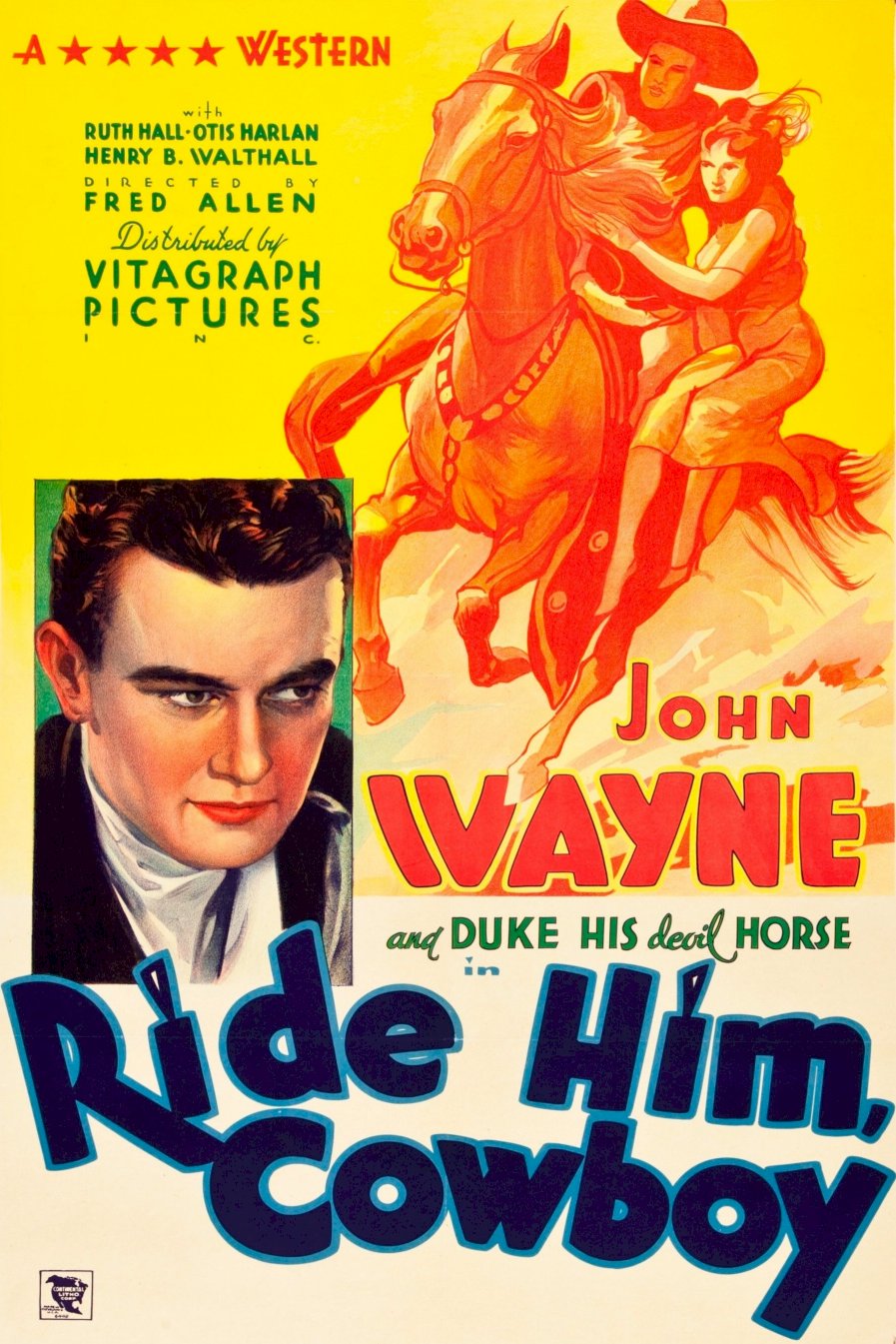 Ride Him, Cowboy - Movie Poster Ride Him, Cowboy - Movie Poster