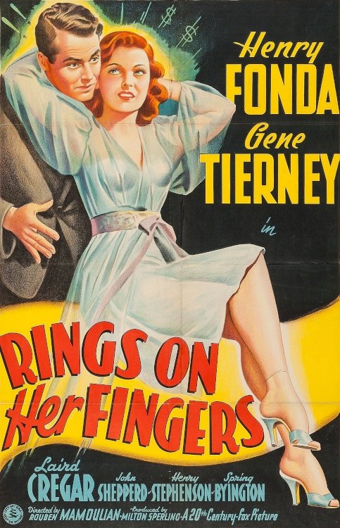 Rings on Her Fingers - Movie Poster Rings on Her Fingers - Movie Poster