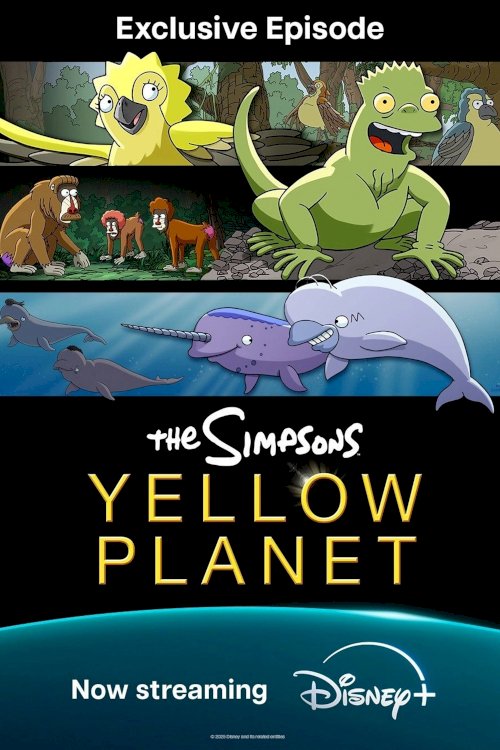 The Simpsons: Yellow Planet - Movie Poster The Simpsons: Yellow Planet - Movie Poster