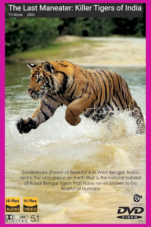 The Last Maneater: Killer Tigers of India - Movie Poster The Last Maneater: Killer Tigers of India - Movie Poster