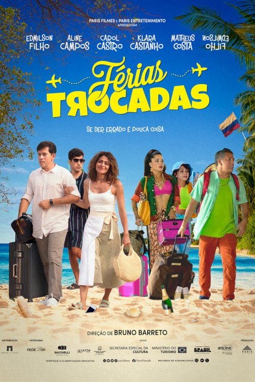 Férias Trocadas - Movie Poster Férias Trocadas - Movie Poster