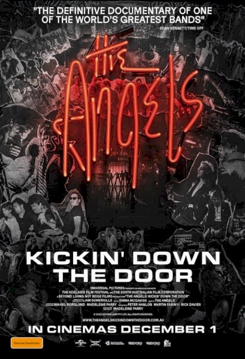 The Angels: Kickin' Down The Door - Movie Poster The Angels: Kickin' Down The Door - Movie Poster