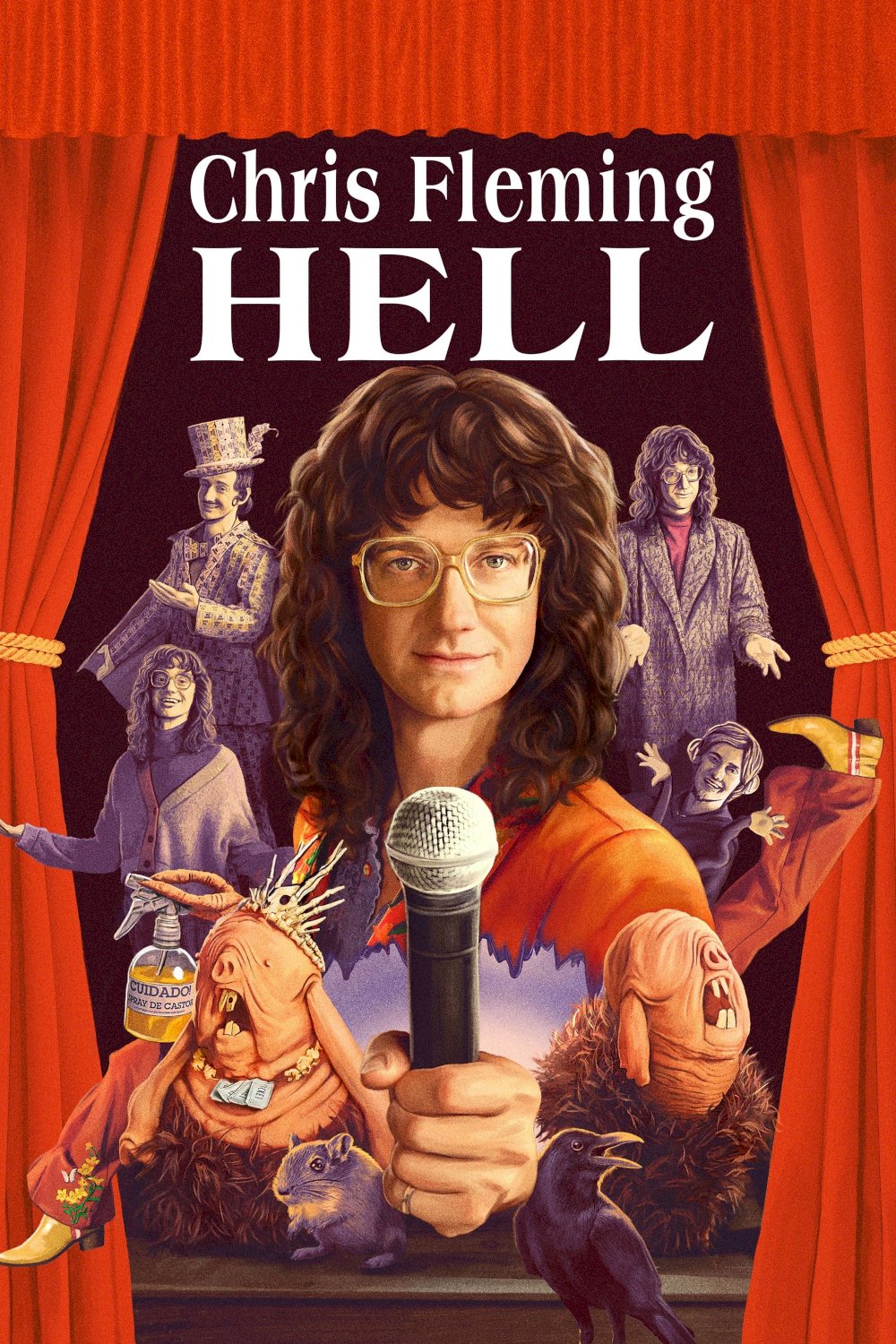 Chris Fleming: Hell - Movie Poster Chris Fleming: Hell - Movie Poster