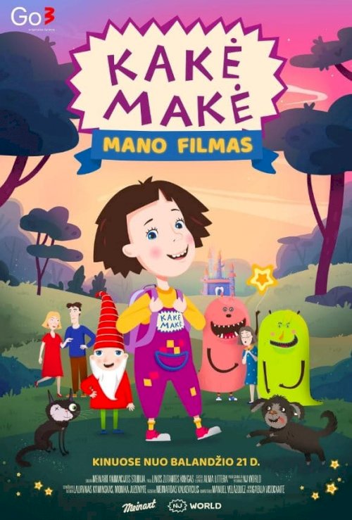 Kakė Makė: mano filmas - Movie Poster Kakė Makė: mano filmas - Movie Poster