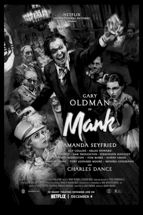 Mank - Movie Poster Mank - Movie Poster