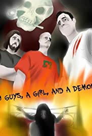 3 Guys, A Girl, and A Demon - Movie Poster 3 Guys, A Girl, and A Demon - Movie Poster