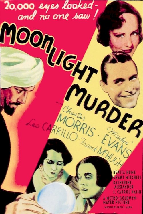 Moonlight Murder - Movie Poster Moonlight Murder - Movie Poster