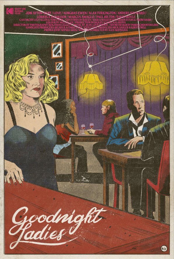 Goodnight Ladies - Movie Poster Goodnight Ladies - Movie Poster