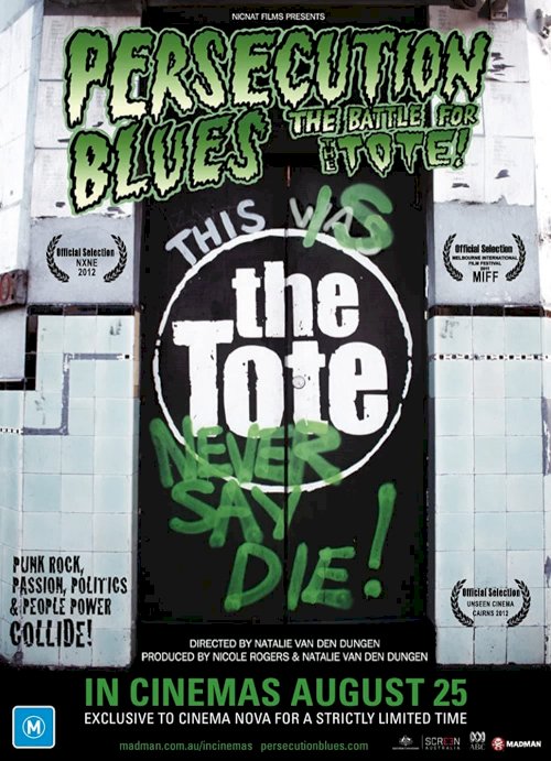 Persecution Blues: the Battle for the Tote! - Movie Poster Persecution Blues: the Battle for the Tote! - Movie Poster