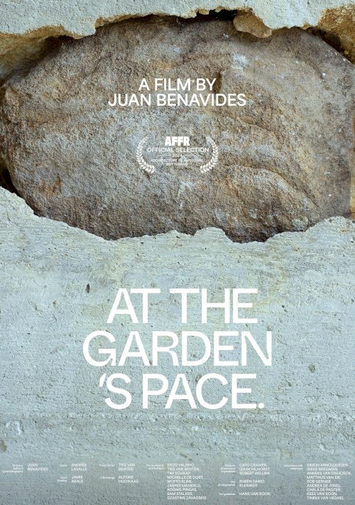 At the garden’s pace - Movie Poster At the garden’s pace - Movie Poster