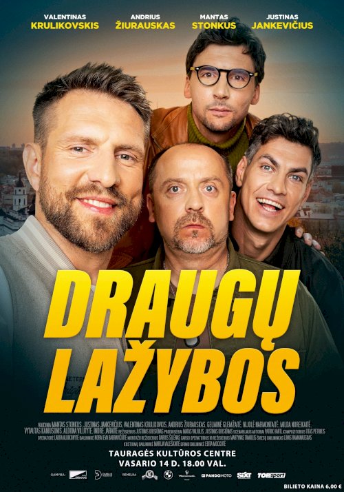 Draugų lažybos - Movie Poster Draugų lažybos - Movie Poster