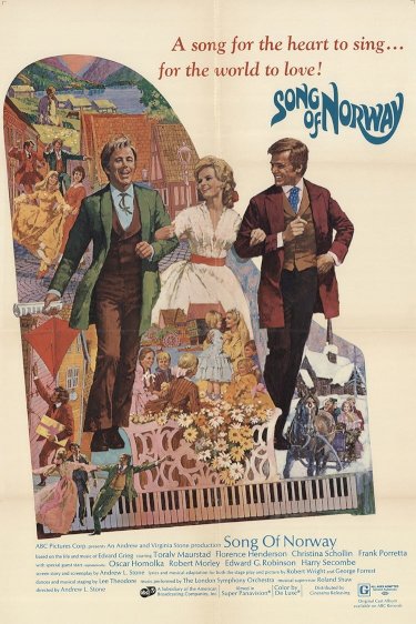 Song of Norway - Movie Poster Song of Norway - Movie Poster