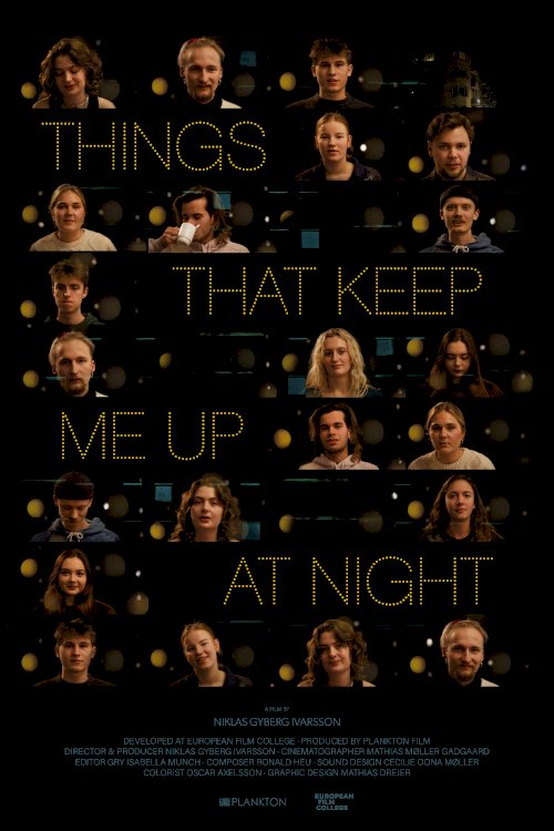Things That Keep Me Up at Night - Movie Poster Things That Keep Me Up at Night - Movie Poster