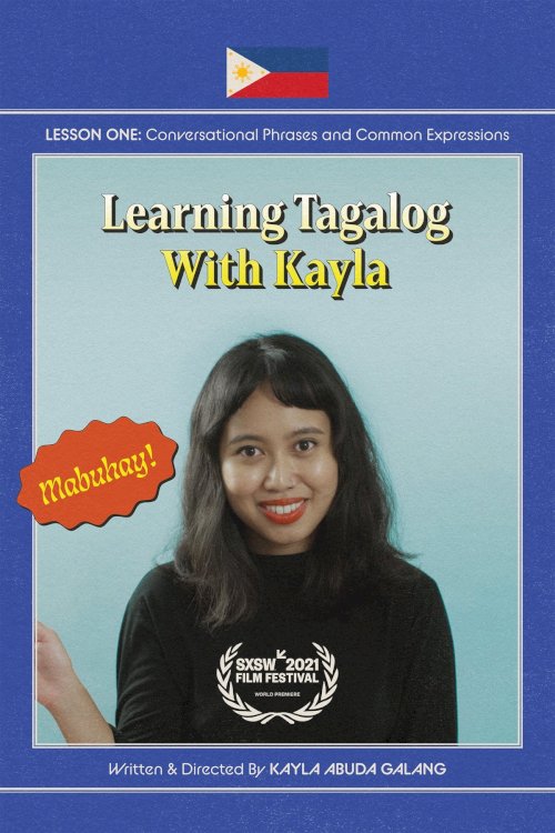 Learning Tagalog with Kayla - Movie Poster Learning Tagalog with Kayla - Movie Poster