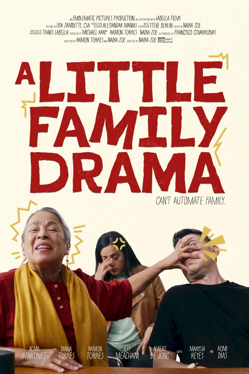A Little Family Drama - Movie Poster A Little Family Drama - Movie Poster