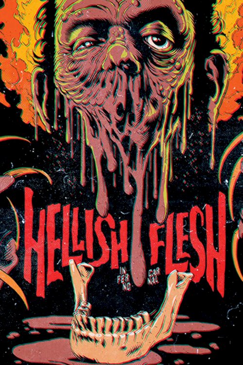 Hellish Flesh - Movie Poster Hellish Flesh - Movie Poster