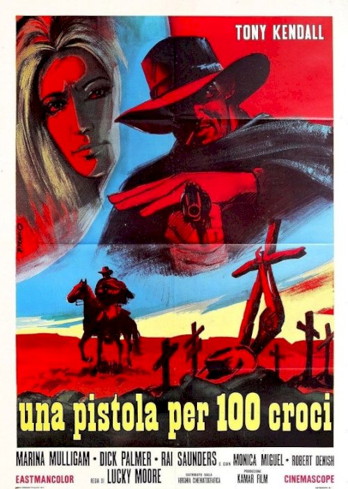 Gunman of One Hundred Crosses - Movie Poster Gunman of One Hundred Crosses - Movie Poster