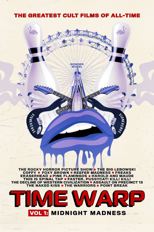 Time Warp Vol. 1: Midnight Madness - Movie Poster Time Warp Vol. 1: Midnight Madness - Movie Poster