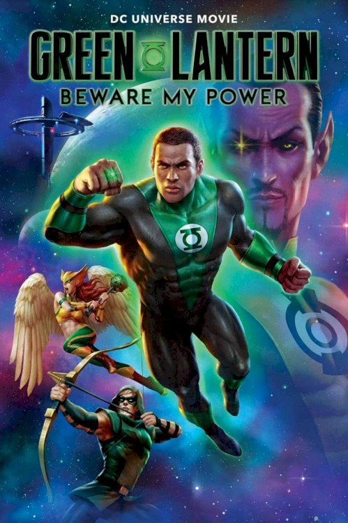 Green Lantern: Beware My Power - Movie Poster Green Lantern: Beware My Power - Movie Poster