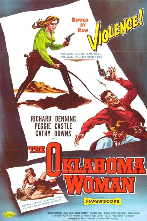 The Oklahoma Woman - Movie Poster The Oklahoma Woman - Movie Poster
