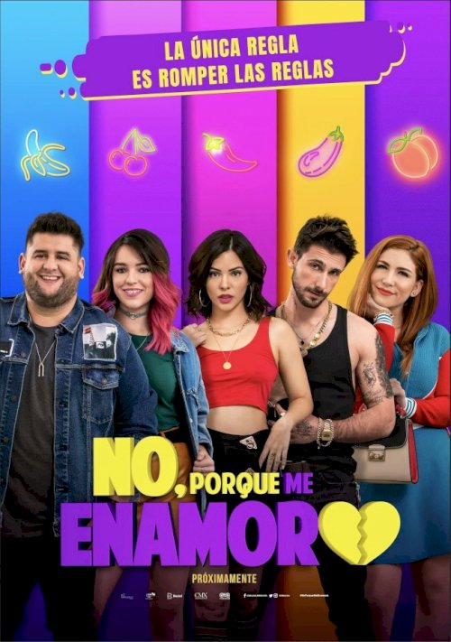 No, porque me enamoro - Movie Poster No, porque me enamoro - Movie Poster