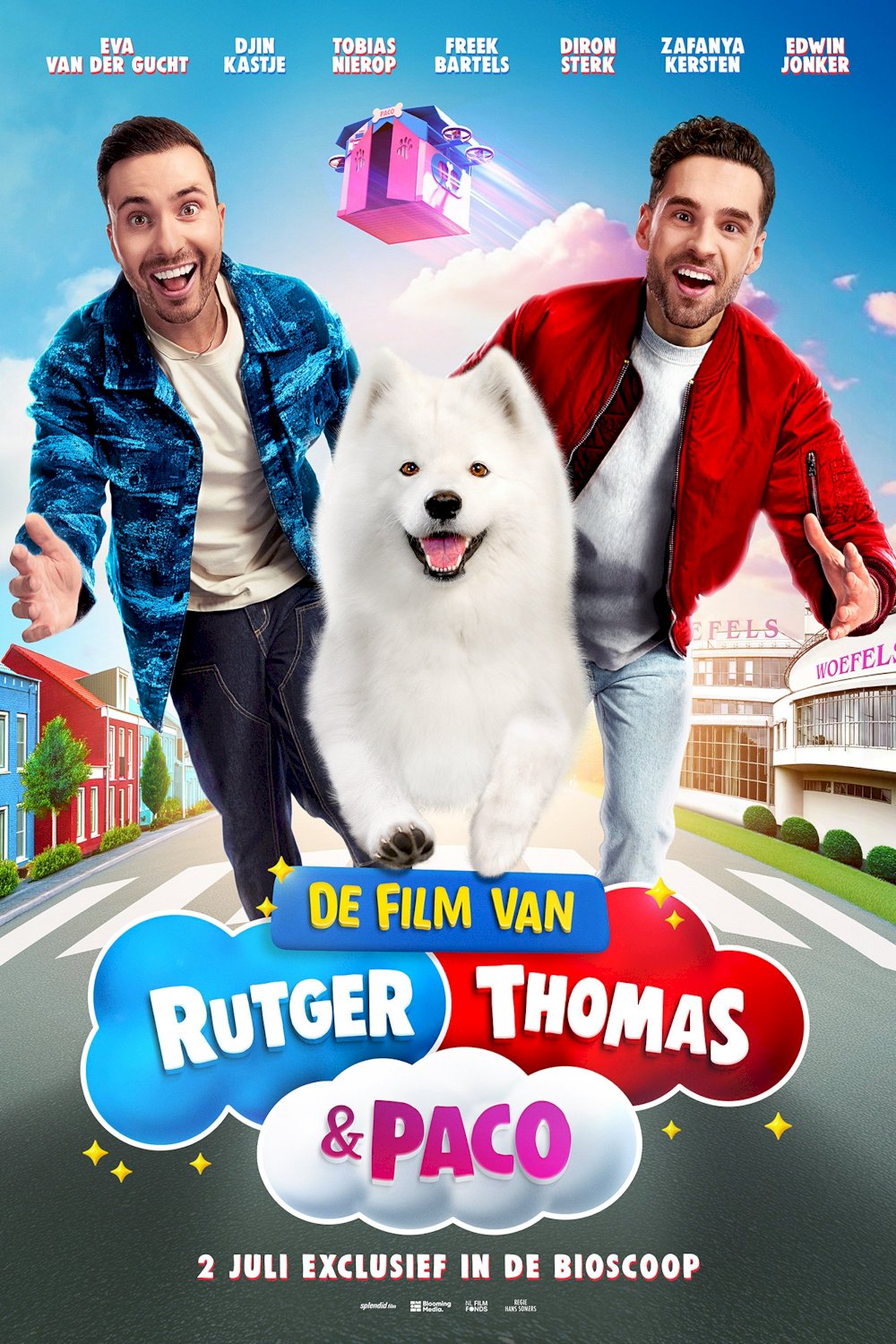 De film van Rutger, Thomas & Paco - Movie Poster De film van Rutger, Thomas & Paco - Movie Poster