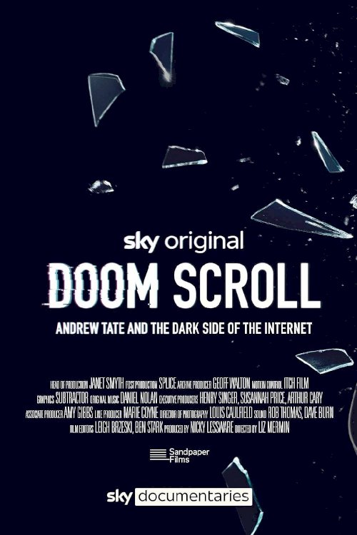Doom Scroll: Andrew Tate and the Dark Side of the Internet - Movie Poster Doom Scroll: Andrew Tate and the Dark Side of the Internet - Movie Poster