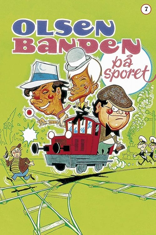 The Olsen Gang on the Track - Movie Poster The Olsen Gang on the Track - Movie Poster