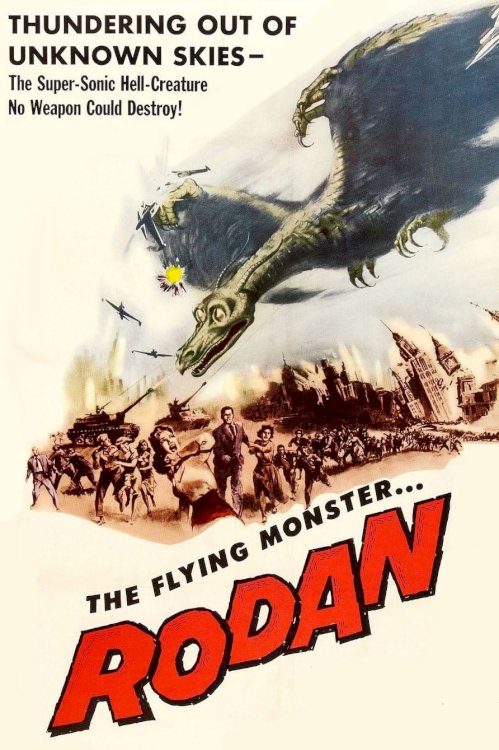 Rodan - Movie Poster Rodan - Movie Poster