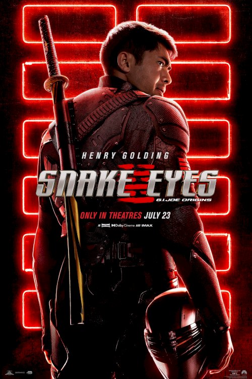 Snake Eyes: G.I. Joe Origins - Movie Poster Snake Eyes: G.I. Joe Origins - Movie Poster