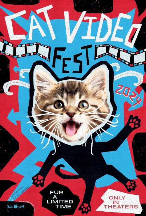 Cat Video Fest 2024 - Movie Poster Cat Video Fest 2024 - Movie Poster
