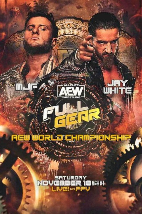 AEW Full Gear - Movie Poster AEW Full Gear - Movie Poster