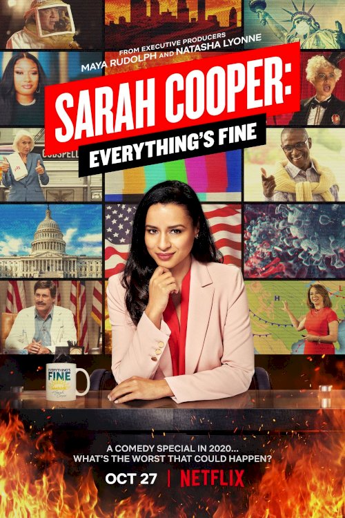 Sarah Cooper: Everything's Fine - Movie Poster Sarah Cooper: Everything's Fine - Movie Poster