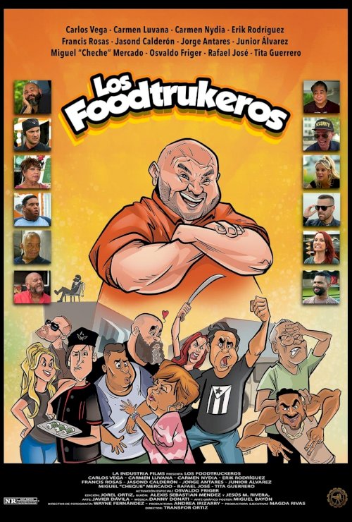 Los Foodtruckeros - Movie Poster Los Foodtruckeros - Movie Poster
