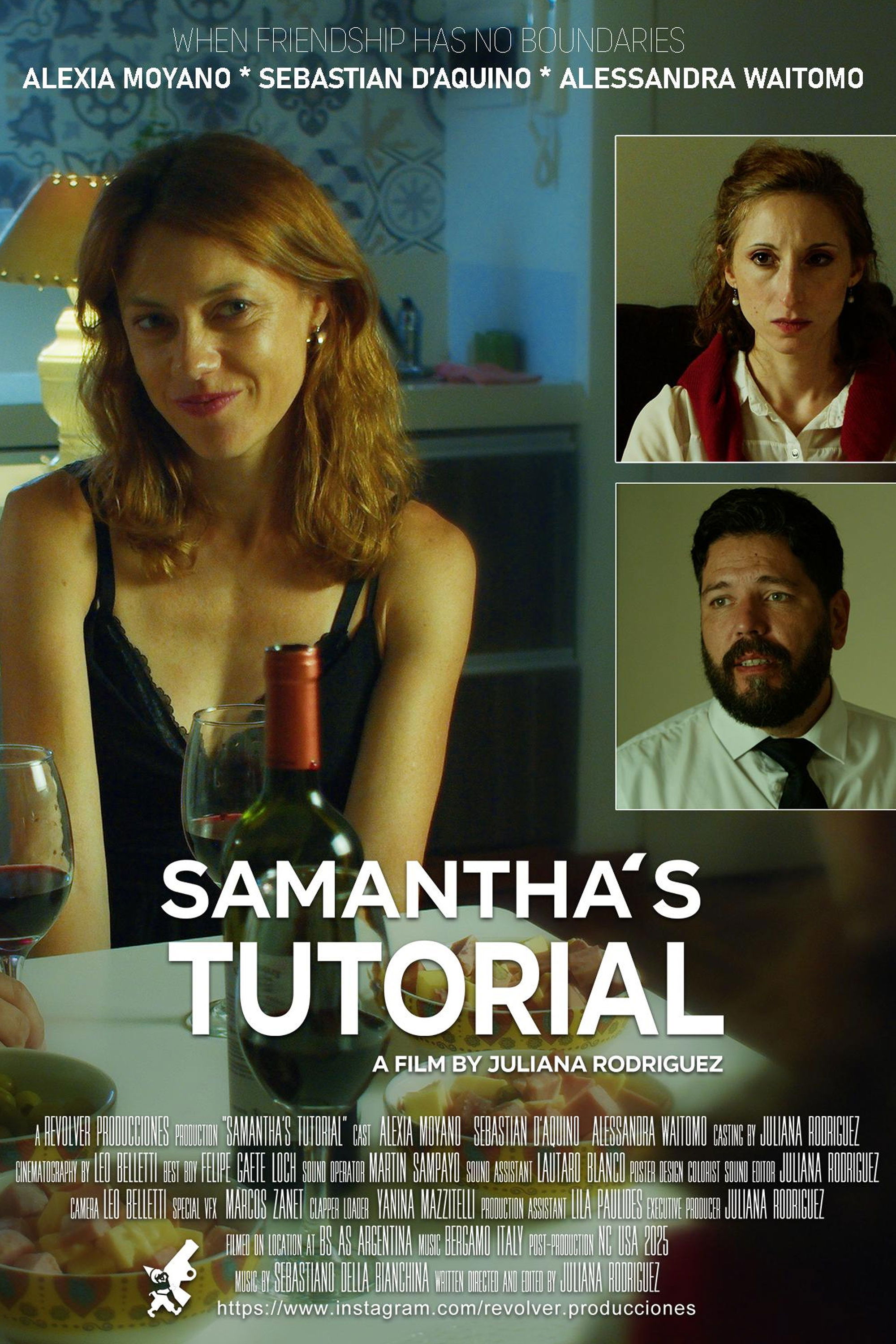 El Tutorial de Samantha - Movie Poster El Tutorial de Samantha - Movie Poster
