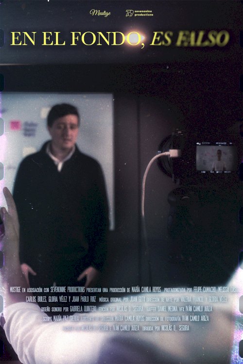 En el Fondo, es Falso - Movie Poster En el Fondo, es Falso - Movie Poster