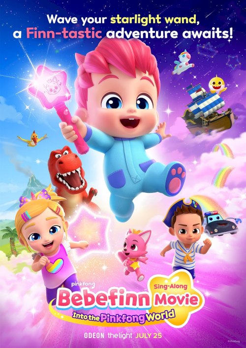 Bebefinn Sing-Along Movie: Into the Pinkfong World - Movie Poster Bebefinn Sing-Along Movie: Into the Pinkfong World - Movie Poster