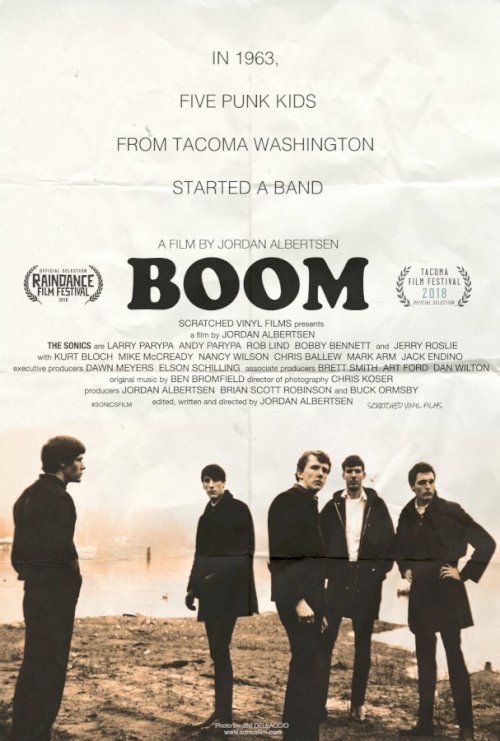 BOOM! A Film About the Sonics - Movie Poster BOOM! A Film About the Sonics - Movie Poster