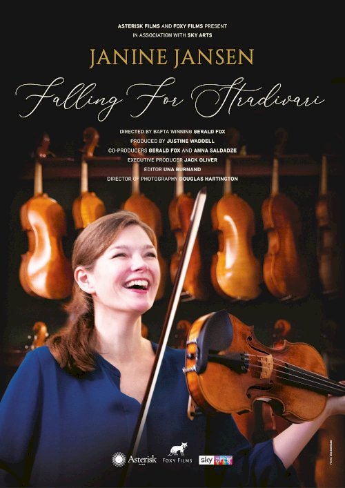 Janine Jansen: Falling for Stradivari - Movie Poster Janine Jansen: Falling for Stradivari - Movie Poster