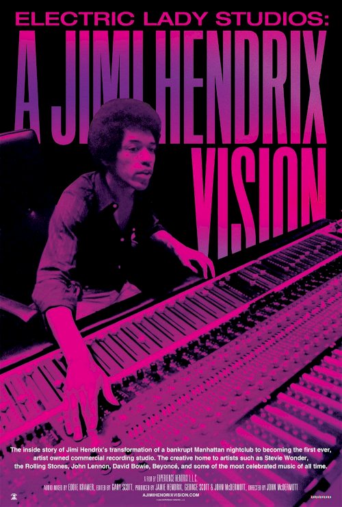Electric Lady Studios: A Jimi Hendrix Vision - Movie Poster Electric Lady Studios: A Jimi Hendrix Vision - Movie Poster